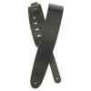 D&#039;Addario - Planet Waves Leather Guitar Strap  Black  2.5&#034; Wide