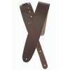 D&#039;Addario - Planet Waves Leather Guitar Strap  Brown  2.5&#034; Wide  25BL01