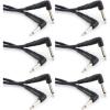 Planet Waves PW-CGTP-105 Classic Series Patch Cable - 6... (6-pack) Value Bundle