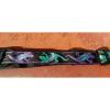 Planet waves woven guitar strap lizard design with shoulder pad mint condition.
