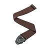 Planet Waves Brown Poly Guitar Strap with Planet Lock Ends - Adjustable PWSPL209