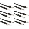 Planet Waves PW-CGTP-03 Classic Series Patch Cable - 3&#039;... (6-pack) Value Bundle #1 small image