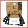 D&#039;addario Planet Waves Classic Series 6&#034; 1/4&#034; Guitar Patch Cables 3 Pack PW-CGTP