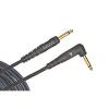 Planet Waves 20ft Custom Series Instrument Cable With Right Angle Plug