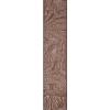 Planet Waves Guitar Strap  Leather  Embossed  Brown