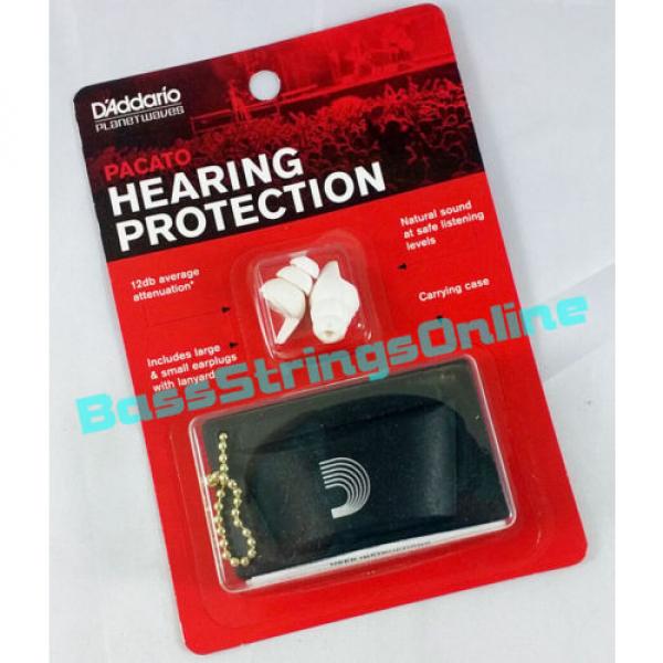 D&#039;Addario Planet Waves Pacato Hearing Protection Ear Plugs Reusable - 1-Pair #1 image