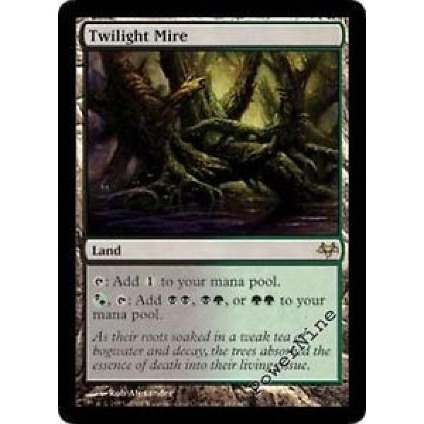 1 PLAYED Twilight Mire - Land Eventide Mtg Magic Rare 1x x1 #1 image