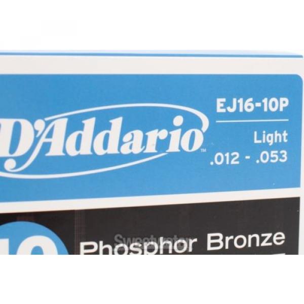 D&#039;Addario EJ16 Phosphor Bronze Light Acoustic Stri #4 image
