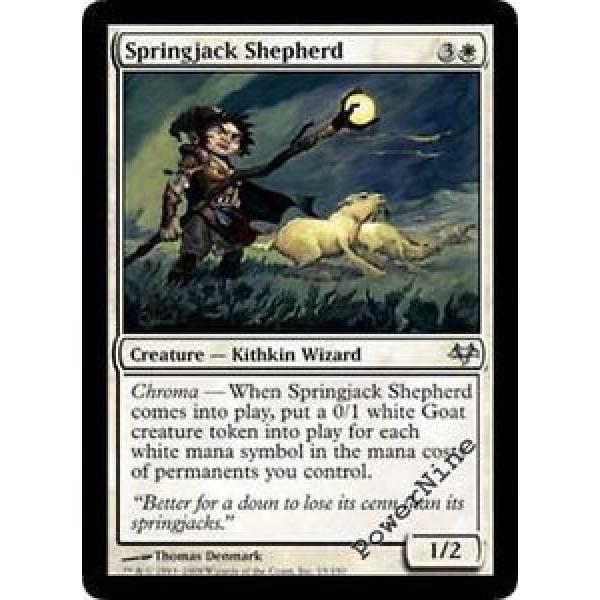 1 Springjack Shepherd ~ White Eventide Mtg Magic Uncommon 1x x1 #1 image
