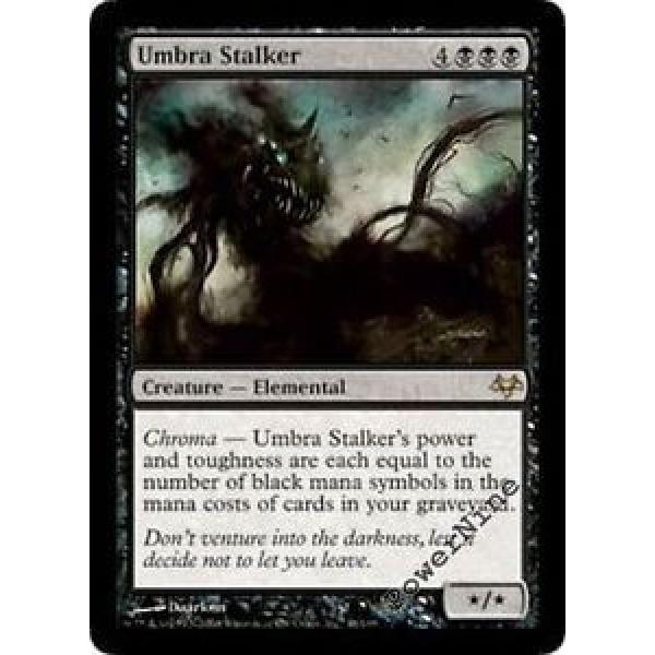 1 Umbra Stalker = Black Eventide Mtg Magic Rare 1x x1 #1 image