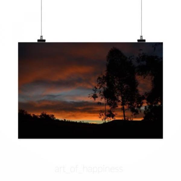 Stunning Poster Wall Art Decor Eventide Minas Sunset Brazil 36x24 Inches #2 image