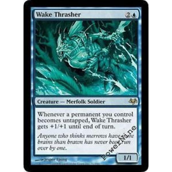 1 Wake Thrasher - Blue Eventide Mtg Magic Rare 1x x1 #1 image
