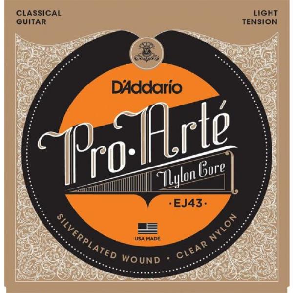 D&#039;Addario EJ43 Pro-Arte Nylon Classical Guitar Strings Light Tension X2 Sets #1 image