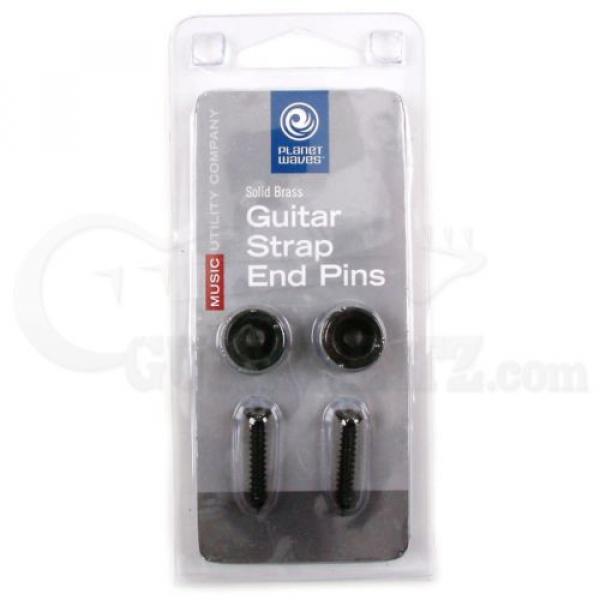 Planet Waves Strap Buttons - Black #2 image