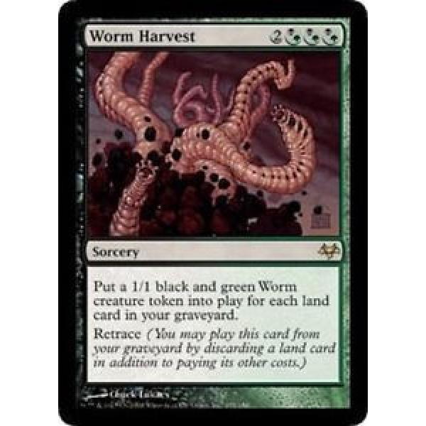 MTG: Worm Harvest - Multi Rare - Eventide - EVE - Magic Card #1 image