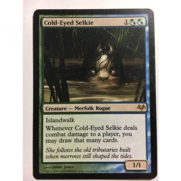 COLD-EYED SELKIE MTG Eventide RARE Creature #1 image