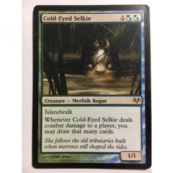 COLD-EYED SELKIE MTG Eventide RARE Creature #2 image
