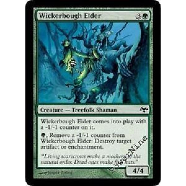 1 FOIL Wickerbough Elder - Eventide Mtg Magic Green Common 1x x1 #1 image