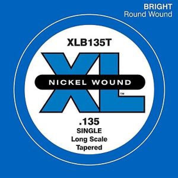 D&#039;ADDARIO XLB135T SINGLE LOW &#039;B&#039; NICKEL BASS STRING - .135 TAPERED, LONG SCALE #1 image