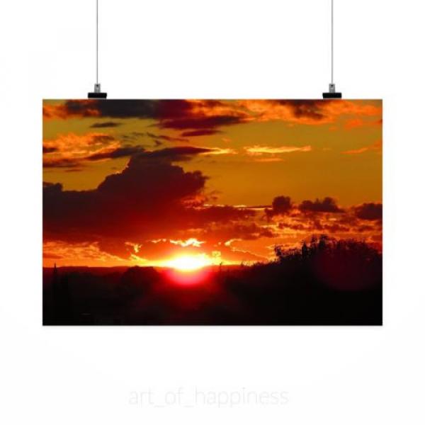 Stunning Poster Wall Art Decor Eventide Landscape Sunset 36x24 Inches #2 image