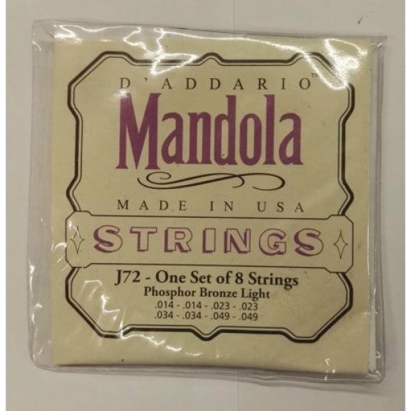 D&#039;Addario J72 Mandola Phosphor Bronze Light 14-49 Gauge Strings - New #1 image