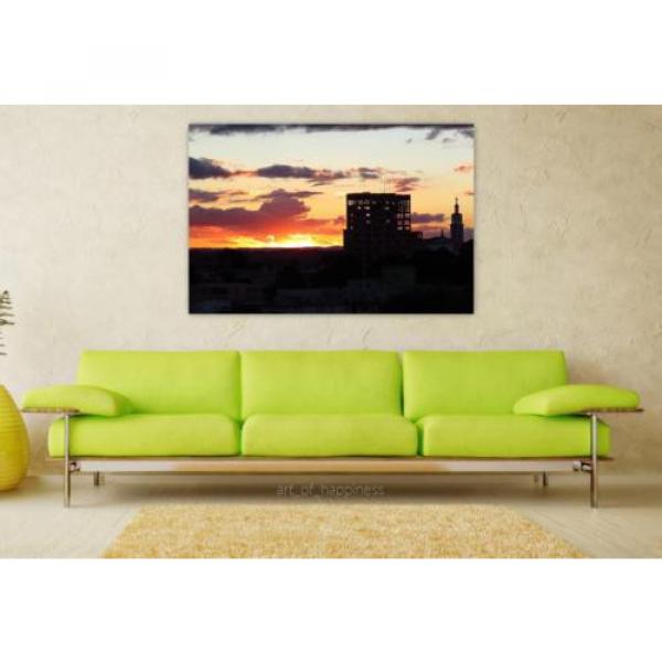 Stunning Poster Wall Art Decor Eventide Church By Sunsets Building 36x24 Inches #1 image