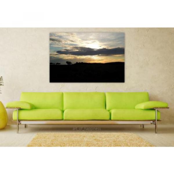 Stunning Poster Wall Art Decor Landscape Eventide Sunset Afternoon 36x24 Inches #1 image