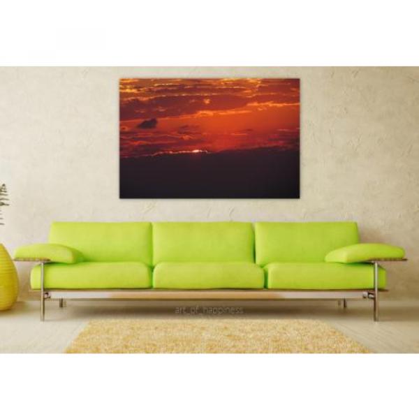 Stunning Poster Wall Art Decor Sunset Sol Eventide Horizon Beauty 36x24 Inches #1 image