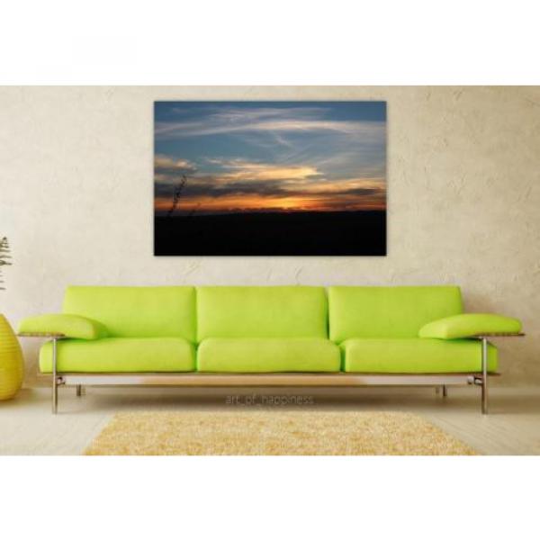 Stunning Poster Wall Art Decor Sunset Sol Sky Eventide Landscape 36x24 Inches #1 image