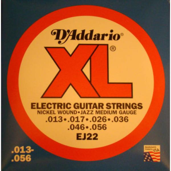 D&#039;Addario XL Electric Jazz Medium Guitar Strings #1 image