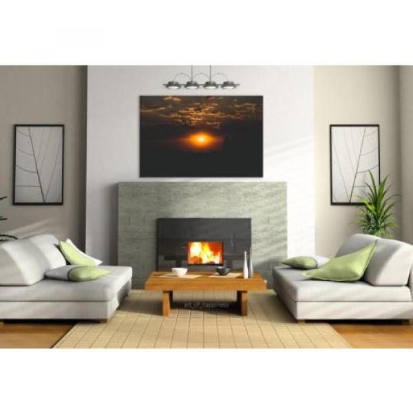 Stunning Poster Wall Art Decor Sunset Sol Minas Eventide 36x24 Inches #3 image
