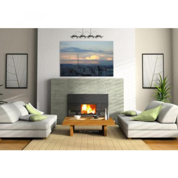 Stunning Poster Wall Art Decor City Eventide Landscape Afternoon 36x24 Inches #3 image