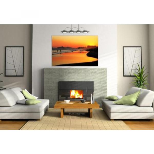 Stunning Poster Wall Art Decor Sunset Beach Sol Eventide 36x24 Inches #3 image