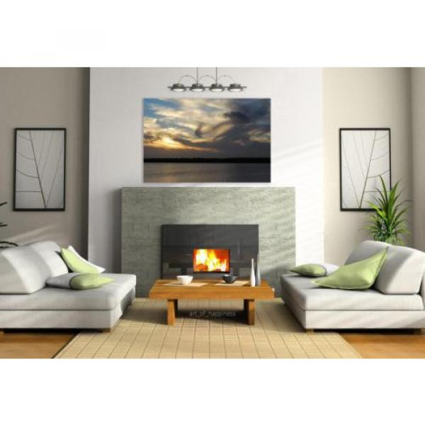 Stunning Poster Wall Art Decor Rio Sunset Landscape Sky Eventide 36x24 Inches #3 image