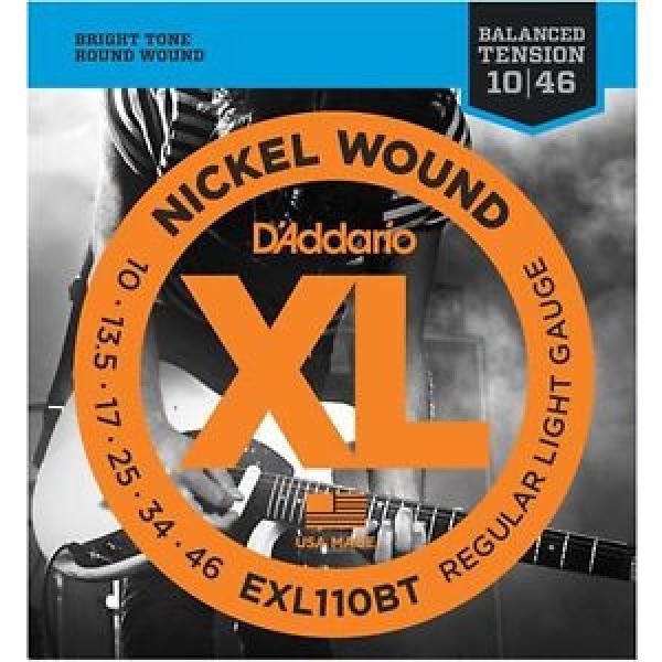 D&#039;Addario EXL110BT Nickel Wound Electric Guitar Strings, Balanced Tension Reg... #1 image