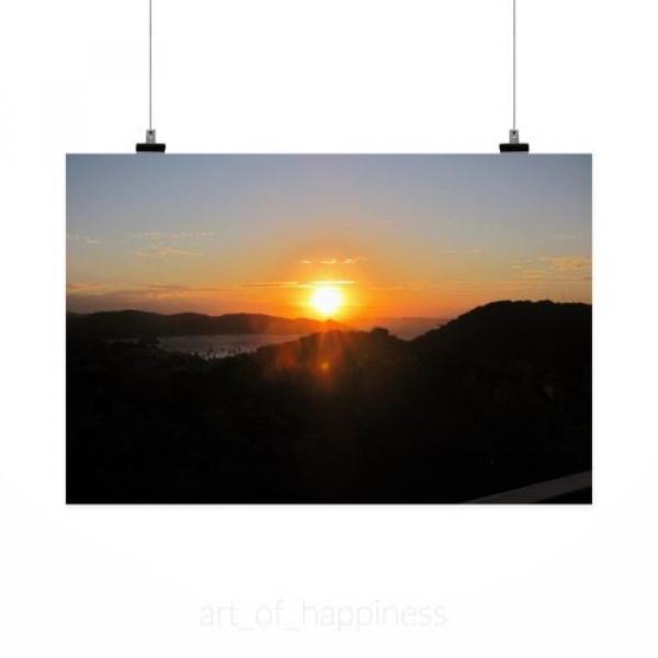 Stunning Poster Wall Art Decor Sunset Afternoon Eventide Sol Sky 36x24 Inches #2 image