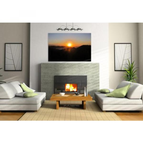 Stunning Poster Wall Art Decor Sunset Afternoon Eventide Sol Sky 36x24 Inches #3 image