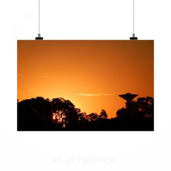 Stunning Poster Wall Art Decor Sunset Sky Horizon Eventide 36x24 Inches #2 image