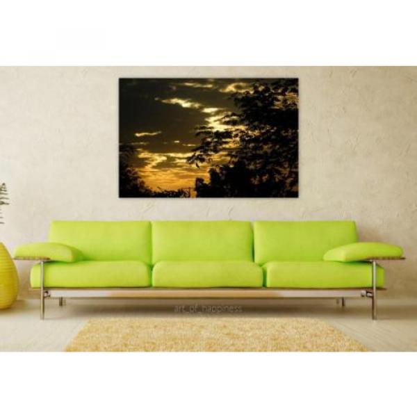 Stunning Poster Wall Art Decor Eventide Sunset Backcountry Clouds 36x24 Inches #1 image
