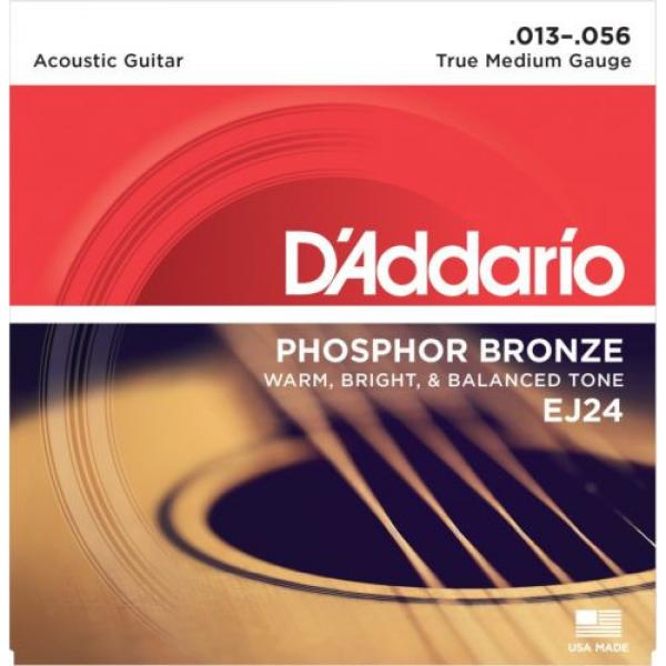 D&#039;Addario Guitar Strings  EJ24  True Medium / DADGAD Tuning  .013-.056 #1 image