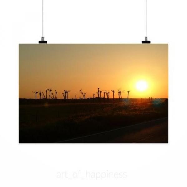 Stunning Poster Wall Art Decor Eventide Sunset Landscape Horizon 36x24 Inches #2 image