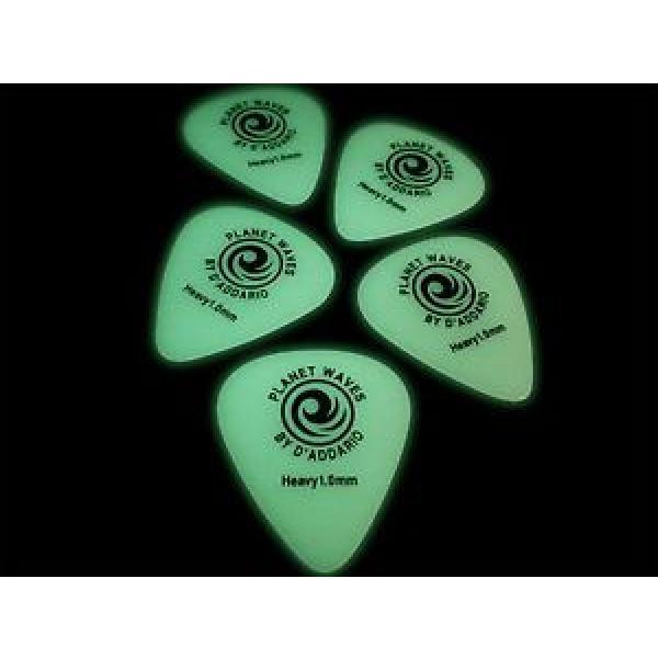 Planet Waves Glow in the Dark Cellu-Glo Celluloid Picks (Pack of 5) #1 image