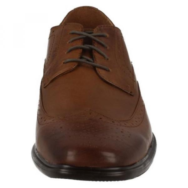 MENS MARK NASON FOR SKECHERS COGNAC LEATHER LACE UP SHOE STYLE - EVENTIDE #2 image