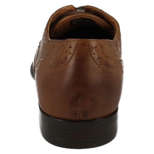 MENS MARK NASON FOR SKECHERS COGNAC LEATHER LACE UP SHOE STYLE - EVENTIDE #3 image