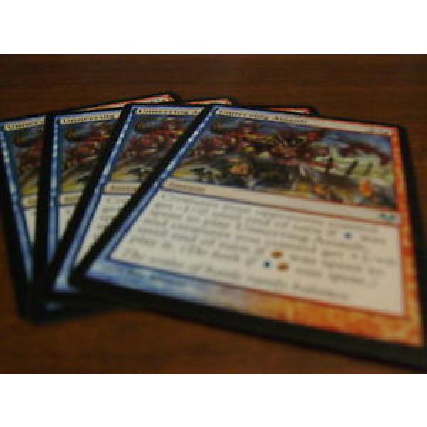4x Unnerving Assault Magic the Gathering MTG Eventide Uncommon #1 image
