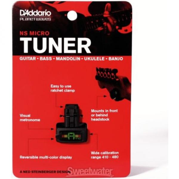 Planet Waves PW-CT-12 NS Micro Headstock Tuner #4 image