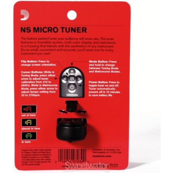 Planet Waves PW-CT-12 NS Micro Headstock Tuner #5 image