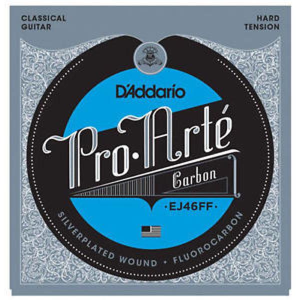 3 sets D&#039;Addario EJ46FF Pro Arte Carbon Hard Tension Classical Guitar Strings #1 image