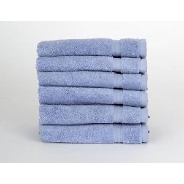 TowelSelections Cotton Blossom Collection Soft Towels, Eventide, 6 Washcloths #1 image