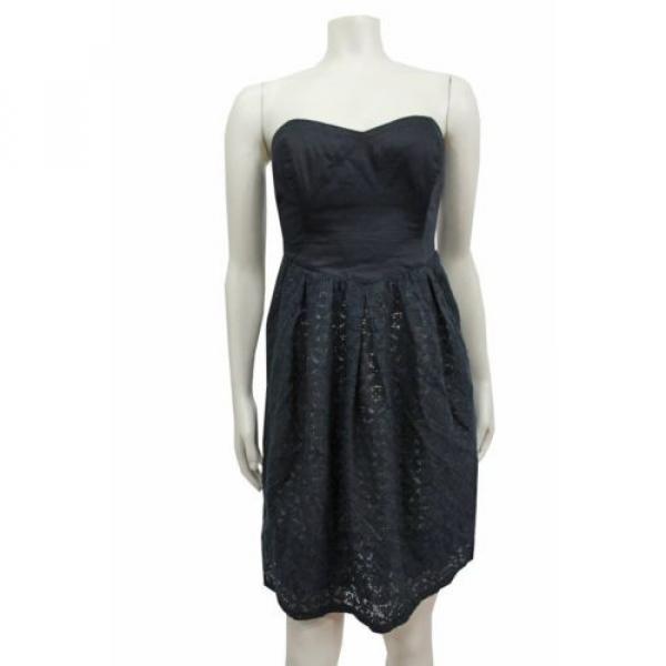 Eventide Dress Moulinette Soeurs Anthropologie Size 6 Cotton lace nude underlay #1 image